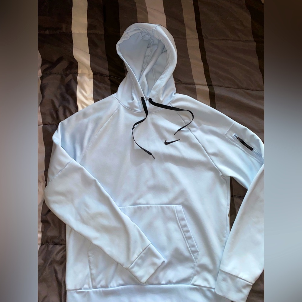 Light Blue Nike Hoodie
